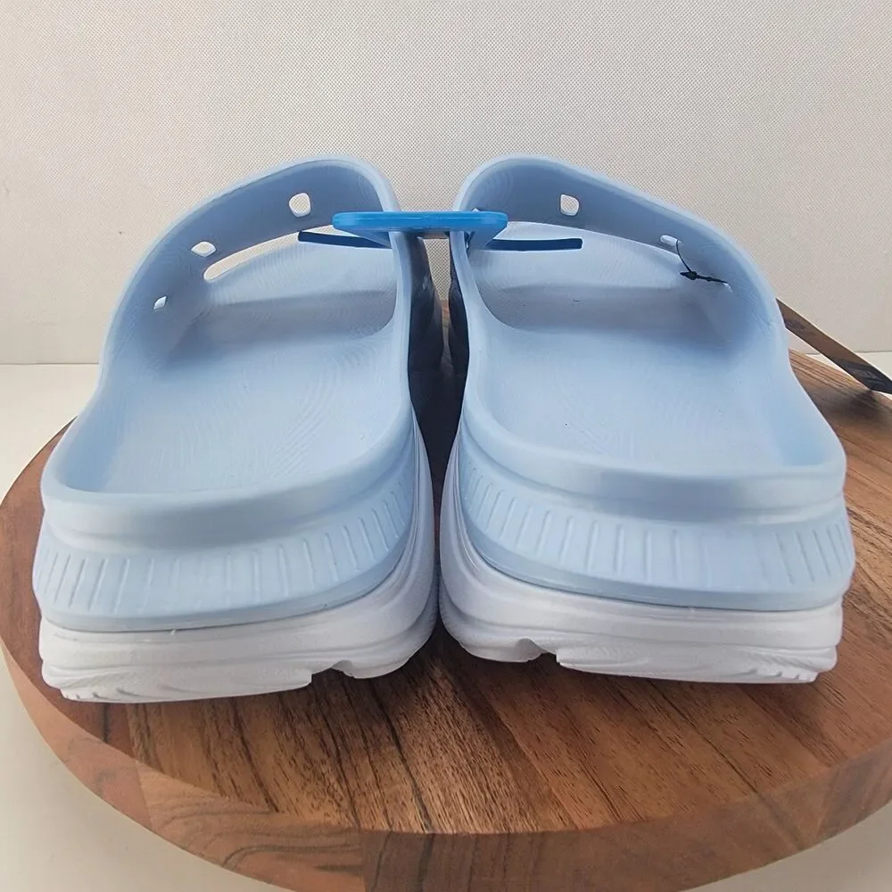 Hoka One One W15 M13 Baby Blue U Ora Recovery Slide 3 Sandals